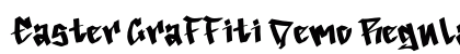 Easter Graffiti Demo Regular (OpenType) Font Preview Easter Graffiti Demo Regular (OpenType) Font Preview