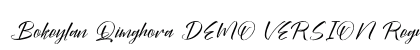 Bokeylan Qimghora DEMO VERSION Regular preview Bokeylan Qimghora DEMO VERSION Regular preview