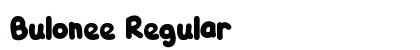 Bulonee Regular preview