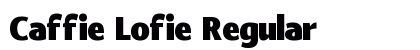 Caffie Lofie Regular preview Caffie Lofie Regular preview