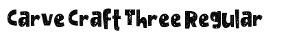 Carve Craft Three Regular preview Carve Craft Three Regular preview