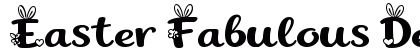 Easter Fabulous Demo Regular Font Preview Easter Fabulous Demo Regular Font Preview