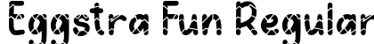 Eggstra Fun Regular Font Preview