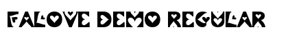 Falove Demo Regular preview