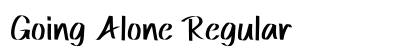 Going Alone Regular preview Going Alone Regular preview