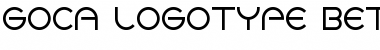 GOCA LOGOTYPE BETA Regular Font