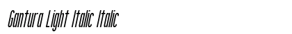Gantura Light Italic Italic preview Gantura Light Italic Italic preview