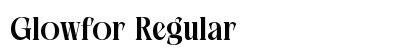 Glowfor Regular preview Glowfor Regular preview