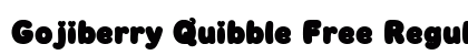 Gojiberry Quibble Free Regular preview Gojiberry Quibble Free Regular preview