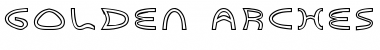Golden Arches Outline Regular Font