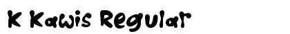 K Kawis Regular Font Preview