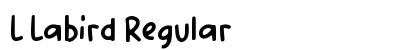 L Labird Regular Font Preview
