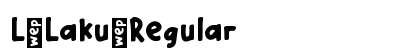 L Laku Regular Font Preview