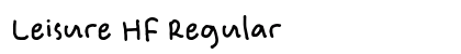 Leisure HF Regular preview