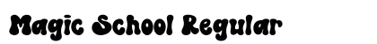 Magic School Regular (OpenType) Font Preview