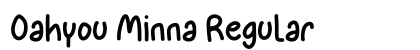 Oahyou Minna Regular (OpenType) Font Preview Oahyou Minna Regular (OpenType) Font Preview
