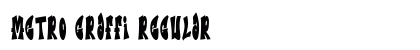 Metro Graffi Regular preview