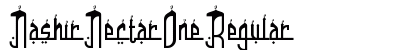 Nashir Nectar One Regular preview Nashir Nectar One Regular preview
