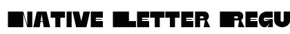 Native Letter Regular preview