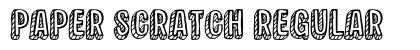Paper Scratch Regular (OpenType) Font Preview Paper Scratch Regular (OpenType) Font Preview