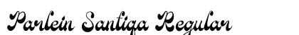 Parlein Santiqa Regular (OpenType) Font Preview Parlein Santiqa Regular (OpenType) Font Preview