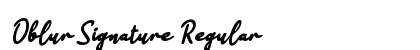 Oblur Signature Regular preview
