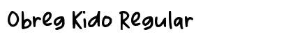 Obreg Kido Regular preview