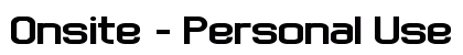 Onsite - Personal Use Regular preview