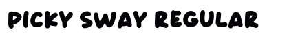 Picky Sway Regular preview