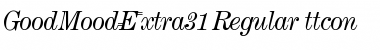 GoodMoodExtra31 Regular Font
