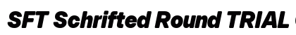 SFT Schrifted Round TRIAL Comp Comp Black Italic preview