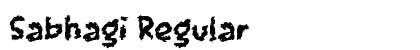 Sabhagi Regular Font Preview