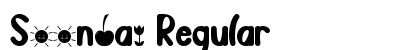 Soonday Regular preview