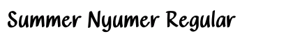 Summer Nyumer Regular preview