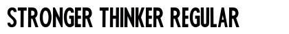 Stronger Thinker Regular preview