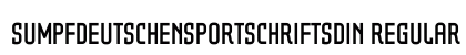 SumpfdeutschensportschriftSdIN Regular preview SumpfdeutschensportschriftSdIN Regular preview