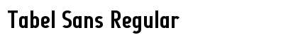 Tabel Sans Regular preview