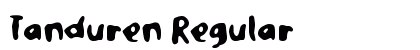 Tanduren Regular Font Preview
