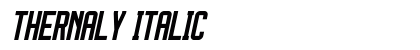 Thernaly Italic preview