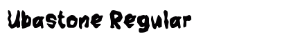 Ubastone Regular preview