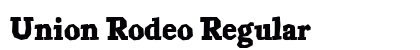 Union Rodeo Regular preview Union Rodeo Regular preview