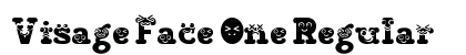 Visage Face One Regular preview Visage Face One Regular preview