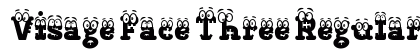 Visage Face Three Regular preview Visage Face Three Regular preview
