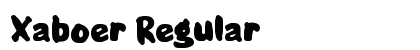 Xaboer Regular Font Preview