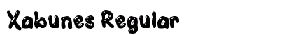 Xabunes Regular Font Preview