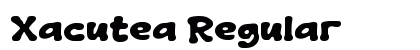 Xacutea Regular Font Preview