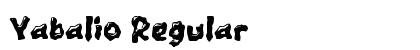 Yabalio Regular Font Preview