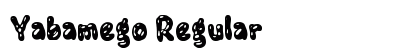 Yabamego Regular Font Preview