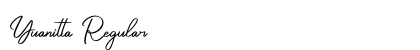 Yuanitta Regular Font Preview Yuanitta Regular Font Preview