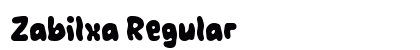 Zabilxa Regular preview